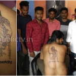 ಸತತ 7 ಗಂಟೆಯ ನಂತ್ರ ಬೆನ್ನಿನ ಮೇಲೆ ಮೂಡಿದ ಅಭಿಮನ್ಯು