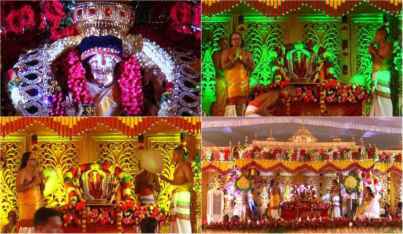 ಸಿಂಹಾಚಲಂನಿಂದ ಬಂದಿದ್ದ ವರಹಲಕ್ಷ್ಮಿನರಸಿಂಹಸ್ವಾಮಿಯ ಅದ್ಧೂರಿ ಕಲ್ಯಾಣೋತ್ಸವ