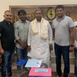 ಸಿದ್ದರಾಮಯ್ಯರನ್ನು ಭೇಟಿ ಮಾಡಿದ ದುನಿಯಾ ವಿಜಯ್