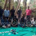 ಜೂಜು ಅಡ್ಡೆ ಮೇಲೆ ಎಎಸ್‍ಪಿ ದಾಳಿ- 13 ಲಕ್ಷ ಮೌಲ್ಯದ ಸೊತ್ತು ವಶ