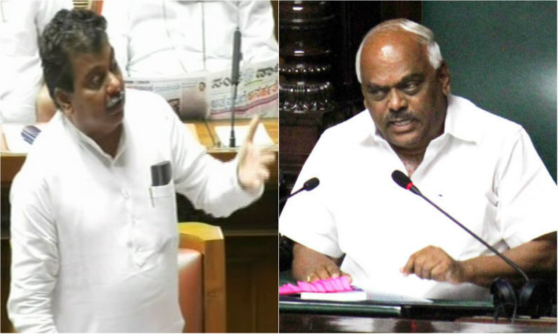ಗೃಹ ಸಚಿವ ಎಂಬಿ ಪಾಟೀಲ್‍ಗೆ ಚಾಟಿ ಬೀಸಿದ ಸ್ಪೀಕರ್ ರಮೇಶ್ ಕುಮಾರ್
