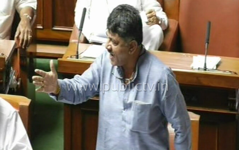 ಎಚ್‍ಡಿಕೆ ಮುಂದೆ ಶಪಥ – ಐವರು ಅತೃಪ್ತರ ವಿರುದ್ಧ ತೊಡೆ ತಟ್ಟಿದ ಡಿಕೆಶಿ