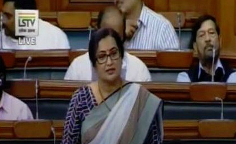 ಸಂಸತ್‍ನಲ್ಲಿ ಕನ್ನಡದಲ್ಲಿ ಸುಮಲತಾ ಮೊದಲ ಮಾತು