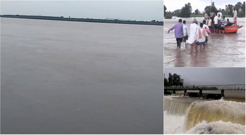 ಉತ್ತರದ ಐದು ಜಿಲ್ಲೆಗಳಲ್ಲಿ ಪ್ರವಾಹ ಭೀತಿ-ವಡೋದರಾ, ಅಜ್ಮೇರ್, ಲೂದಿಯಾನ ಜಲಾವೃತ
