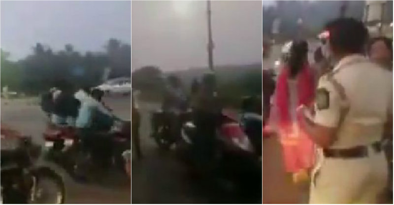 ಟ್ರಾಫಿಕ್ ದಂಡಕ್ಕೆ ಹೊಸ ಮಂತ್ರದಂಡ ಸಿದ್ಧಪಡಿಸಿಕೊಂಡ ನೆಟ್ಟಿಗರು- ವೈರಲಾಯ್ತು ವಿಡಿಯೋ