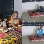 ಸರ್ಕಾರಿ ಶಾಲೆಯಲ್ಲಿ ಎಸ್‍ಪಿ ರವಿ ಚನ್ನಣ್ಣನವರ್ ಗ್ರಾಮ ವಾಸ್ತವ್ಯ