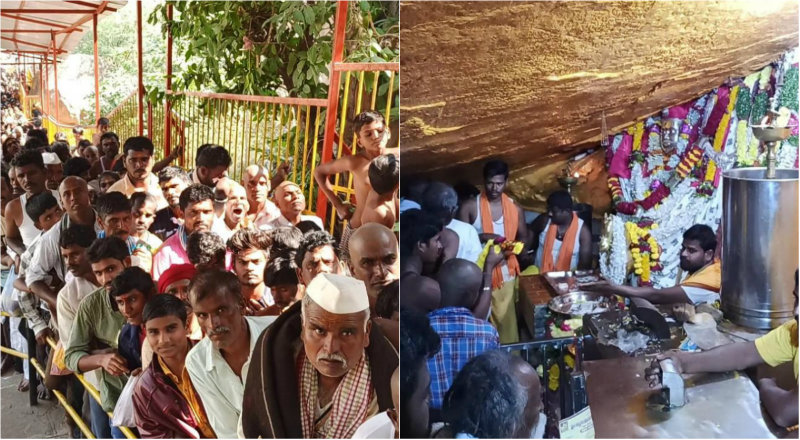ಜಾತ್ರೆಗೆ ಮುನ್ನವೇ ಮಲ್ಲಯ್ಯನ ದರ್ಶನ ಪಡೆದ ಲಕ್ಷಾಂತರ ಭಕ್ತರು