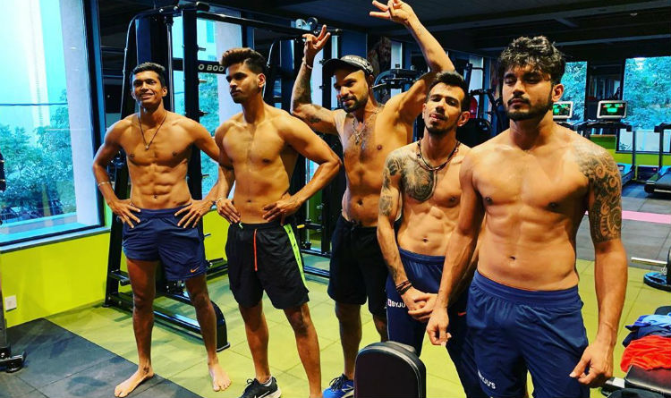 ಸಿಕ್ಸ್ ಪ್ಯಾಕ್ ಫೋಟೋ ಹಂಚಿಕೊಂಡ ಚಹಲ್