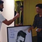 ಹಳೆ ಮೊಬೈಲ್ ಬಳಸಿ ಕೊಹ್ಲಿ ಭಾವಚಿತ್ರ ಬಿಡಿಸಿದ ಅಭಿಮಾನಿ – ವಿಡಿಯೋ ವೈರಲ್
