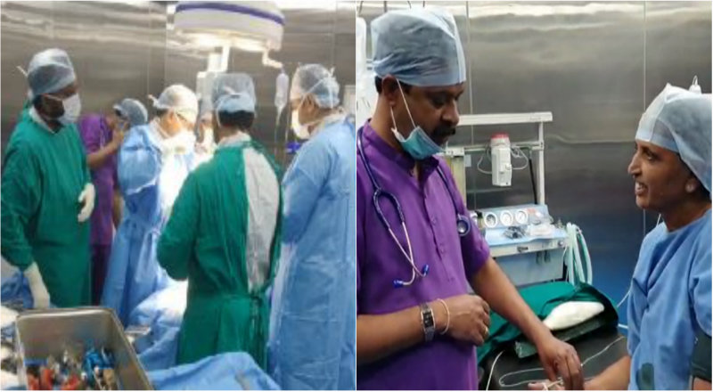 ರಾಜ್ಯದಲ್ಲಿ ಮೊದಲ ಪ್ರಕರಣ – ಮೊಣಕಾಲು ಚಿಪ್ಪು ಬದಲಾವಣೆ ಶಸ್ತ್ರಚಿಕಿತ್ಸೆ ಮಾಡಿದ ಕೊಪ್ಪಳದ ಸರ್ಕಾರಿ ವೈದರು