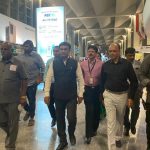 ಕೆಐಎಎಲ್‍ಗೆ ಭೇಟಿ ನೀಡಿ ಕೊರೊನಾ ವೈರಸ್ ತಪಾಸಣೆ ಬಗ್ಗೆ ಪರಿಶೀಲನೆ ಮಾಡಿದ ಸುಧಾಕರ್