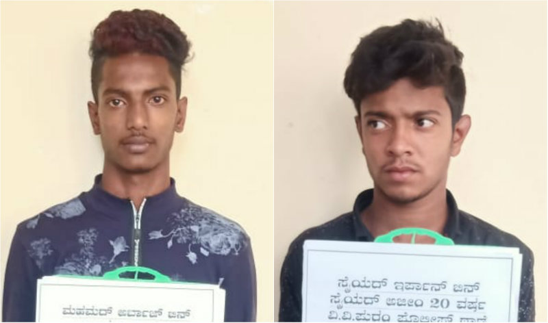 ಬೈಕ್‍ನಲ್ಲಿ ಬಂದು ಮೊಬೈಲ್ ಎಗರಿಸುತ್ತಿದ್ದ ಖತರ್ನಾಕ್ ಕಳ್ಳರು ಅಂದರ್