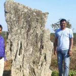 ಭದ್ರಾವತಿಯಲ್ಲಿ ಶಿಲಾಯುಗದ ನಿಲಸುಗಲ್ಲು ಪತ್ತೆ