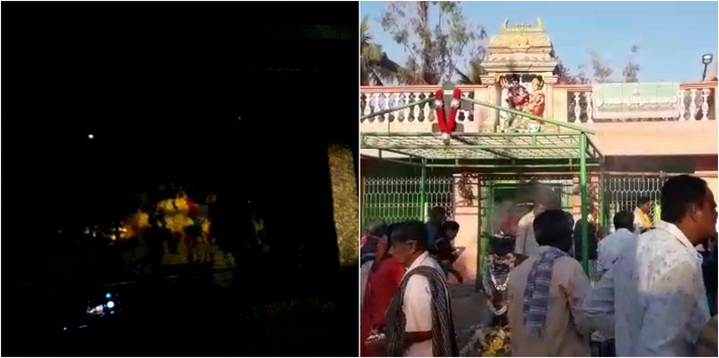 ತುಮಕೂರಿನ ಶಿವಲಿಂಗದ ಮೇಲೆ ಸೂರ್ಯ ರಶ್ಮಿ ಸ್ಪರ್ಶ