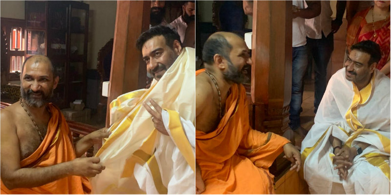 ಕುಕ್ಕೆ ಸುಬ್ರಹ್ಮಣ್ಯಕ್ಕೆ ಅಜಯ್ ದೇವಗನ್ ಭೇಟಿ