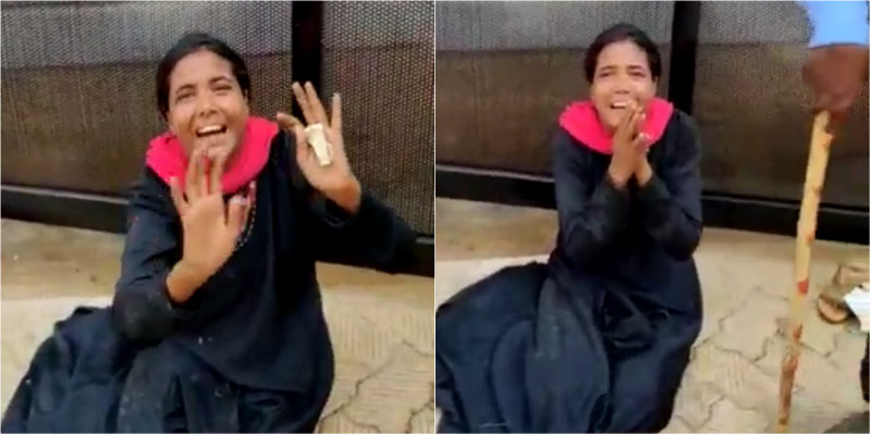 ಮಸೀದಿ ಆವರಣದಲ್ಲಿ ಭಿಕ್ಷೆ ಬೇಡುತ್ತಿದ್ದ ಹಿಂದೂ ಮಹಿಳೆಗೆ ಥಳಿತ