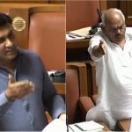 ವಿಧಾನಸಭೆಯಲ್ಲಿ ಸುಧಾಕರ್, ರಮೇಶ್‍ ಕುಮಾರ್ ವಾಕ್ಸಮರ- ರಾಜೀನಾಮೆಗೆ ಮುಂದಾದ ಮಾಜಿ ಸ್ಪೀಕರ್