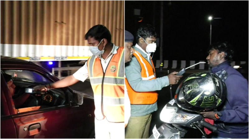 ಕೊರೊನಾ ವೈರಸ್ ಭೀತಿ -ಬೆಂಗಳೂರಿನ ಟ್ರಾಫಿಕ್ ಪೊಲೀಸರಿಗೆ ಮಾಸ್ಕ್