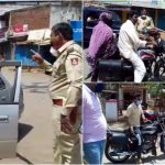 ಕೈ ಮುಗಿದು, ಕಾಲಿಗೆ ಬಿದ್ದು ಕೇಳಿಕೊಂಡ್ರೂ ನಿಮಗೆ ಅರ್ಥ ಆಗೋದಿಲ್ವಾ?: ಸಾರ್ವಜನಿಕರಿಗೆ ಪೊಲೀಸರಿಂದ ಕ್ಲಾಸ್