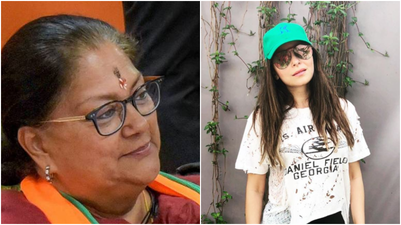 ಕನಿಕಾ ಪಾರ್ಟಿಯಲ್ಲಿ ವಸುಂಧರಾ, ದುಶ್ಯಂತ್ ಭಾಗಿ – ಸಂಸತ್ ಕಲಾಪಕ್ಕೂ ಹಾಜರ್