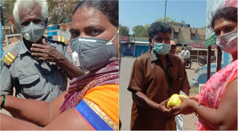 ಅನಾಥರಿಗೆ, ನಿರ್ಗತಿಕರಿಗೆ ಬಿಸಿಬಿಸಿ ಚಿತ್ರಾನ್ನ ಹಂಚಿದ ಮಂಗಳಮುಖಿಯರು