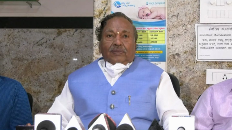 ಮೆಗ್ಗಾನ್ ಆಸ್ಪತ್ರೆ ಮಕ್ಕಳ ವಾರ್ಡಿನಲ್ಲಿ ಬೆಂಕಿ ಅವಘಡ ಪ್ರಕರಣ – ತನಿಖೆಗೆ ಈಶ್ವರಪ್ಪ ಸೂಚನೆ