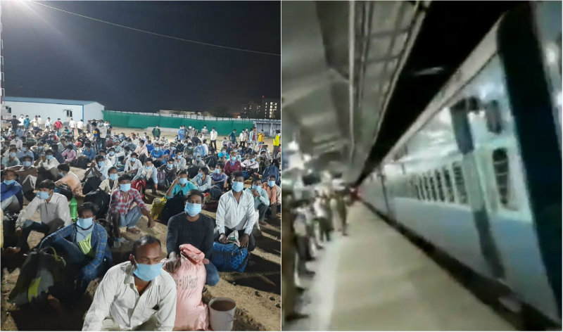 1,200 ವಲಸಿಗರನ್ನ ಹೊತ್ತು ಪ್ರಯಾಣ ಆರಂಭಿಸಿದ ರೈಲು