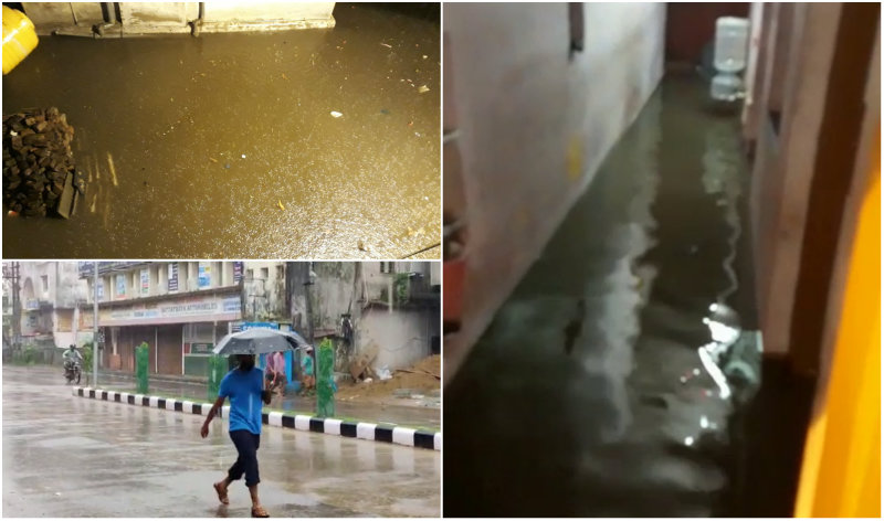 ಬೆಳ್ಳಂಬೆಳಗ್ಗೆ ರಾಜ್ಯದ ಹಲವೆಡೆ ಬಿಟ್ಟು ಬಿಡದೆ ಸುರಿಯುತ್ತಿದೆ ಮಳೆ