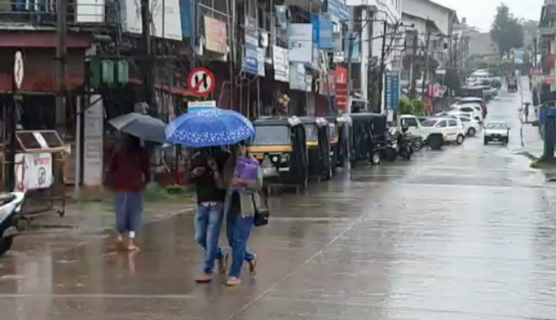 ಕೊಡಗಿನಲ್ಲಿ ಚುರುಕಾದ ತುಂತುರು ಮುಂಗಾರು ಮಳೆ