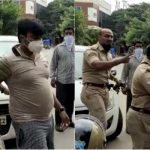 ಈ ನನ್ಮಗನ ಮೇಲೆ ಎಫ್‍ಐಆರ್ ಮಾಡ್ರಿ: ಸಬ್ ಇನ್‍ಸ್ಪೆಕ್ಟರ್ ಫುಲ್ ಗರಂ