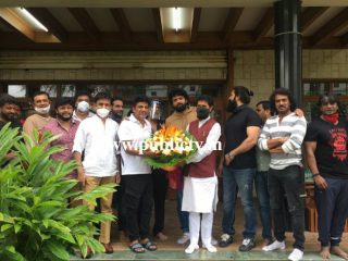 ನಟ ಶಿವರಾಜ್ ಕುಮಾರ್ ಮನೆಯಲ್ಲಿ ಕನ್ನಡ ಸ್ಟಾರ್ ನಟರ ಸಭೆ