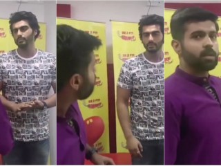 ಆರ್ ಜೆ ಕಪಾಳಕ್ಕೆ ಬಾರಿಸಿದ ನಟ ಅರ್ಜುನ್ ಕಪೂರ್