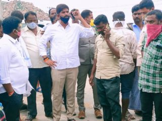 ಶಾಸಕ ಕಂಪ್ಲಿ ಗಣೇಶ್ ಸಮಯ ಪ್ರಜ್ಞೆಯಿಂದ ಬದುಕಿತು ಬಡಜೀವ