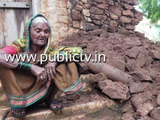 ಇದ್ದ ಮನೆಯೂ ಬಿತ್ತು, ಮಸಾಶನವೂ ಬಂದಿಲ್ಲ: ಅಜ್ಜಿಯ ಕಣ್ಣೀರ ಕಥೆ