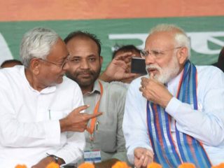 ಬಿಹಾರದಲ್ಲಿ ಎನ್‍ಡಿಎ ಮೈತ್ರಿಕೂಟಕ್ಕೆ ಗೆಲುವು – ಎಬಿಸಿ- ಸಿ ವೋಟರ್ ಸಮೀಕ್ಷೆ ಭವಿಷ್ಯ