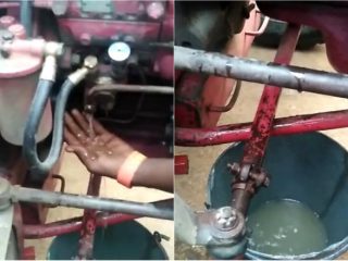 ಡೀಸೆಲ್ ಬದಲು ನೀರು – ಮಾರ್ಗ ಮಧ್ಯೆ ಕೆಟ್ಟು ನಿಂತ 3 ಲಾರಿ, 3 ಟ್ರ್ಯಾಕ್ಟರ್, 2 ಕಾರು