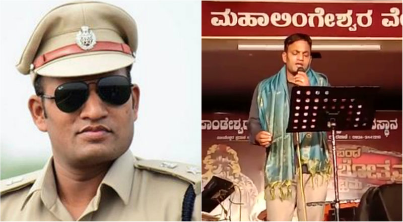 ಹಾಡಿ ಜನರನ್ನು ಮನರಂಜಿಸಿದ ಮಂಗಳೂರು ಕಮಿಷನರ್