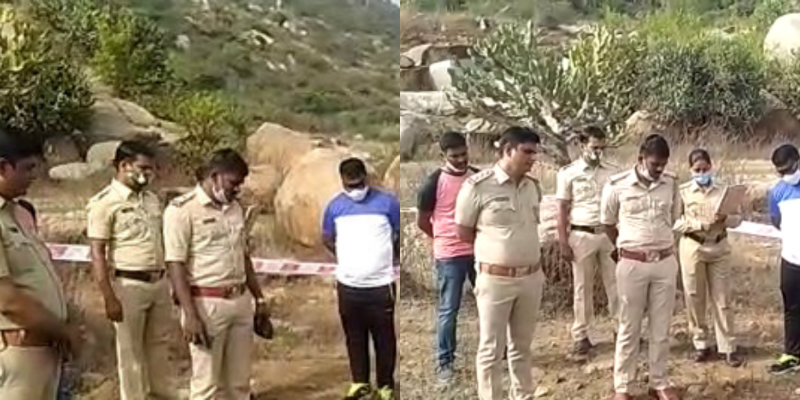 ಕುಡುಗೋಲಿನಿಂದ ಕುತ್ತಿಗೆ ಕಡಿದು, ಕಲ್ಲಿನಿಂದ ತಲೆ ಜಜ್ಜಿ ಮಹಿಳೆ ಕೊಲೆ