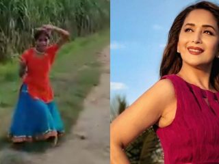 ವಾವ್ಹ್… ಅದ್ಭುತ – ಹಳ್ಳಿ ಹುಡುಗಿ ಡಾನ್ಸ್ ಮೆಚ್ಚಿದ ಮಾಧುರಿ ದೀಕ್ಷಿತ್