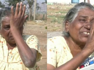 ಹೆತ್ತ ತಾಯಿಯನ್ನೆ ದೇವಸ್ಥಾನದಲ್ಲಿ ಬಿಟ್ಟು ಹೋದ ಮಕ್ಕಳು