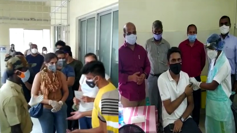 ಕೋವಿಡ್ ವ್ಯಾಕ್ಸಿನ್ ಪಡೆಯೋಕೆ ಚಿಕ್ಕಬಳ್ಳಾಪುರ ಜಿಲ್ಲೆಗೆ ಬೆಂಗಳೂರಿಗರ ವಲಸೆ