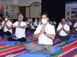 ಬಿಇಎಲ್ ಸಿಬ್ಬಂದಿಯಿಂದ ಅಂತಾರಾಷ್ಟ್ರೀಯ ಯೋಗ ದಿನ ಆಚರಣೆ