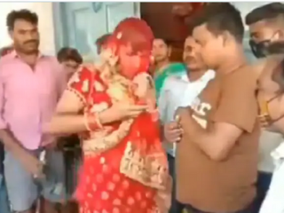 ಗರ್ಲ್‍ಫ್ರೆಂಡ್ ಭೇಟಿಯಾಗಲು ವಧುವಿನ ವೇಷದಲ್ಲಿ ಮದುವೆ ಮನೆಗೆ ಬಂದ ಬಾಯ್‍ಫ್ರೆಂಡ್