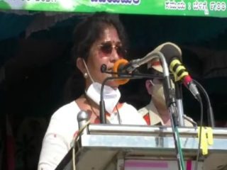 ಪ್ರತಿಭಟನಾಕಾರರಿಗೆ ವಚನದ ಮೂಲಕ ಟಾಂಗ್ ಕೊಟ್ಟ ಶಶಿಕಲಾ ಜೊಲ್ಲೆ