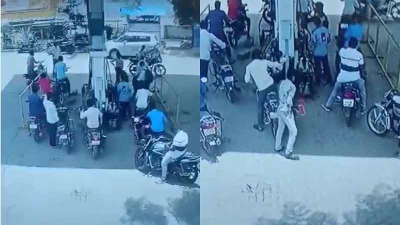 ನೋಡನೋಡುತ್ತಲೇ ಹಣ ಎಗರಿಸಿದ ಖತರ್ನಾಕ್ ಕಳ್ಳ – ಸಿಸಿಟಿವಿ ಕ್ಯಾಮೆರಾದಲ್ಲಿ ದೃಶ್ಯ ಸೆರೆ