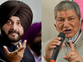 ಸಿಧು ನೇತೃತ್ವದಲ್ಲೇ 2022ರ ಪಂಜಾಬ್ ಚುನಾವಣೆ: ಹರೀಶ್ ರಾವತ್