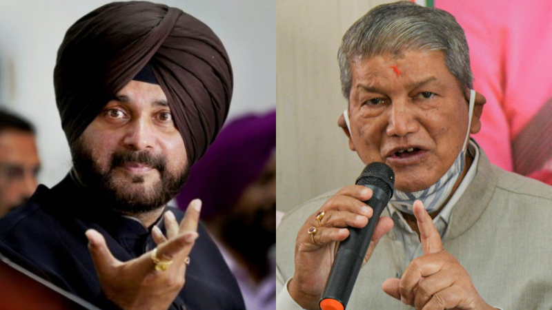 ಸಿಧು ನೇತೃತ್ವದಲ್ಲೇ 2022ರ ಪಂಜಾಬ್ ಚುನಾವಣೆ: ಹರೀಶ್ ರಾವತ್