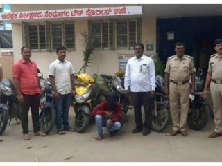 ಬೈಕ್ ಕಳ್ಳತನ ಮಾಡುತ್ತಿದ್ದ ಆರೋಪಿ ಅಂದರ್ – ಆರು ಬೈಕ್ ವಶ