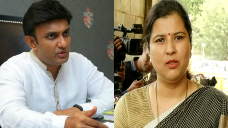 ಮದ್ವೆಯಾದ ಬಳಿಕ ಒಂಟಿಯಾಗಿ ಜೀವಿಸ್ತಿರೋದು ಅವರ ನಾಯಕ- ಸುಧಾಕರ್‌ಗೆ ನಿಂಬಾಳ್ಕರ್ ಟಾಂಗ್
