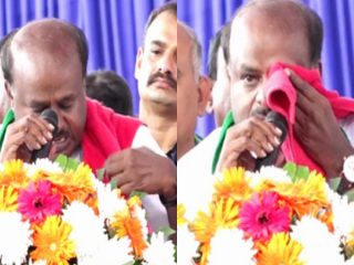 ನಿಮ್ಮಿಂದ ಬೆಳೆದಿರೋದು ನಾವು – ಕಣ್ಣೀರು ಹಾಕಿದ ಹೆಚ್‍ಡಿಕೆ